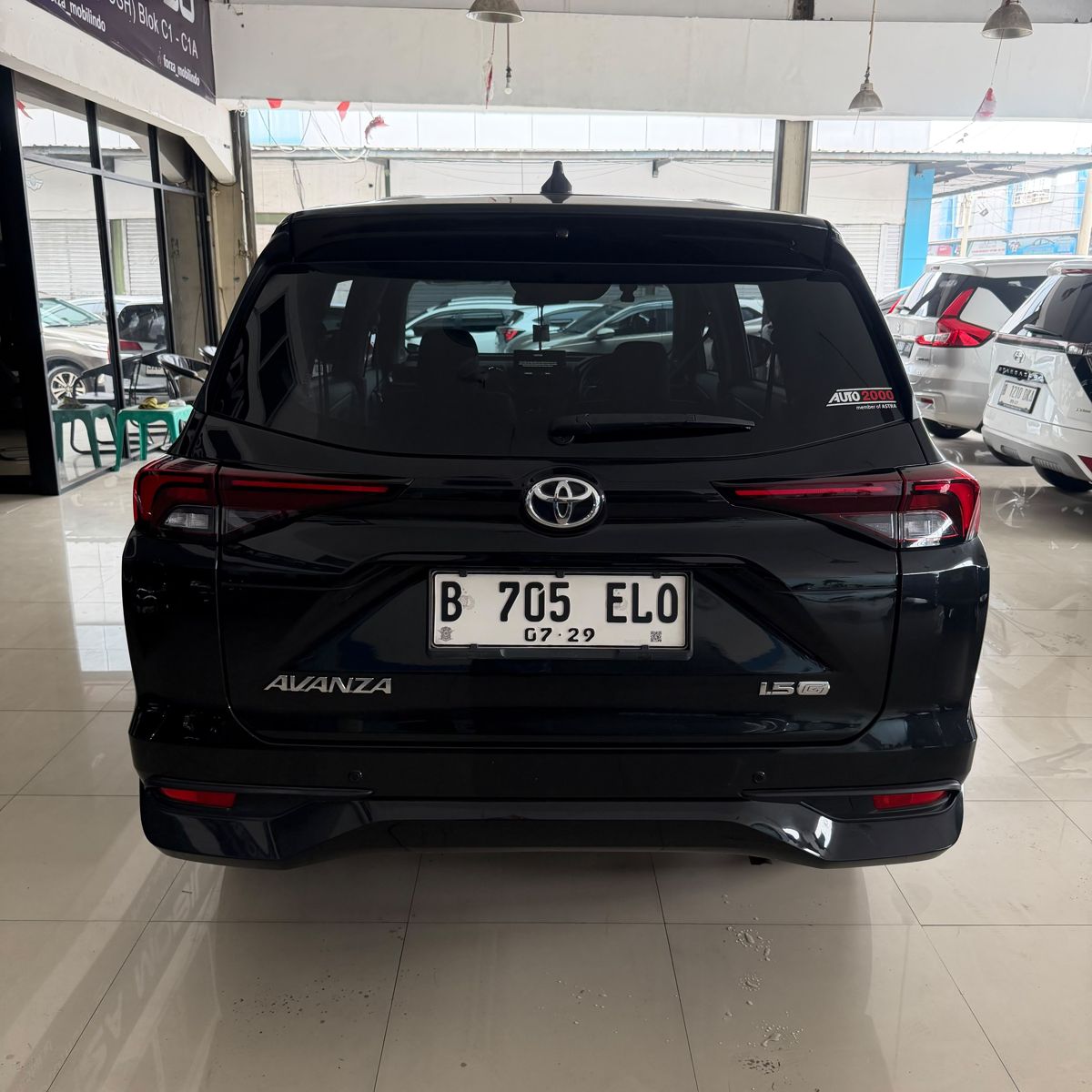 Toyota Avanza 1.5 G CVT Hitam 2024