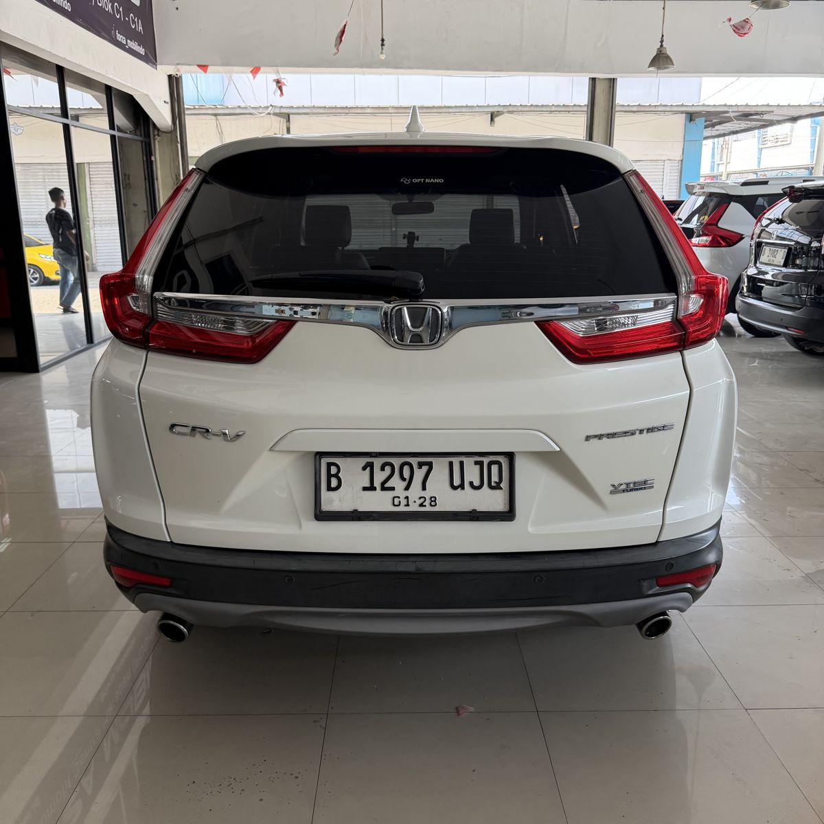 Honda CRV 1.5 Turbo CVT Putih 2017