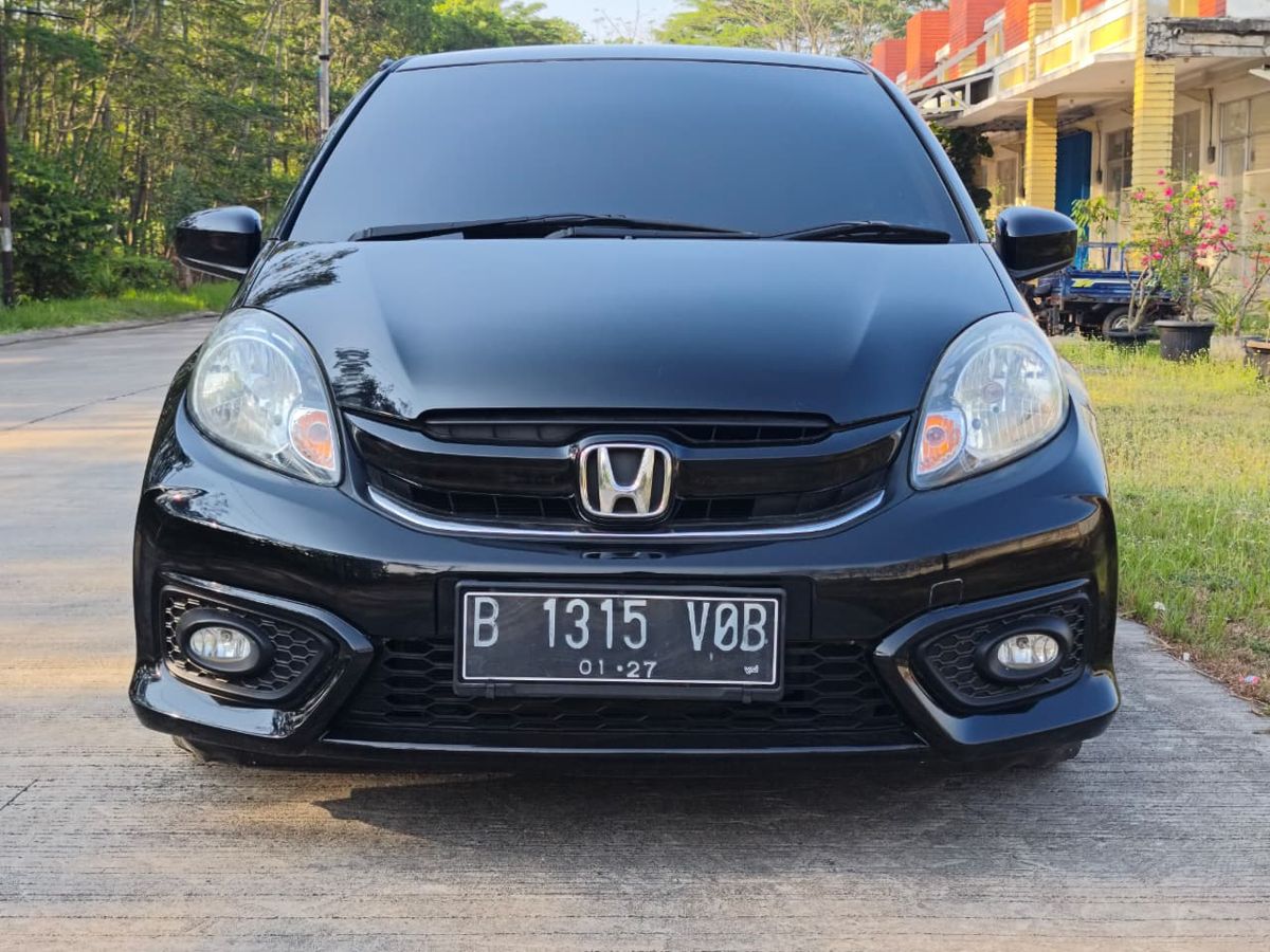 Honda Brio E MT Hitam 2018