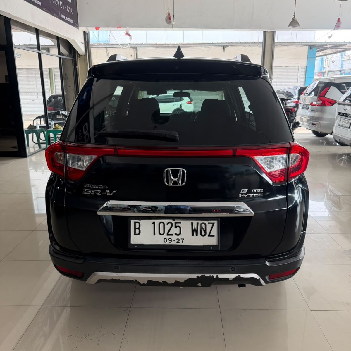 Honda BRV E CVT Hitam 2017