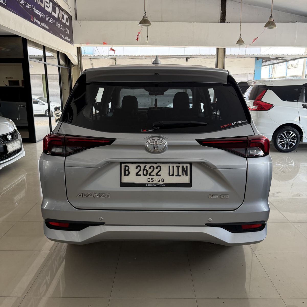 Toyota Avanza G MT Silver 2023