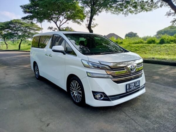 Jual Vellfire 2.5 G ATPM 2017 Putih - B 229 LDJ
